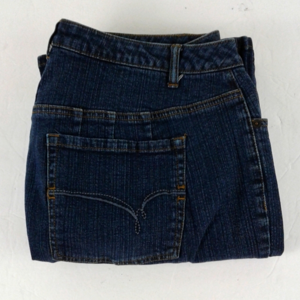 L.A. blues rodeo boot cut blue jeans women size 3 (36)